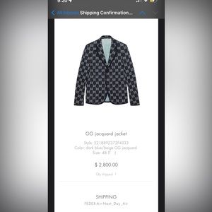 Gucci GG jacquard jacket